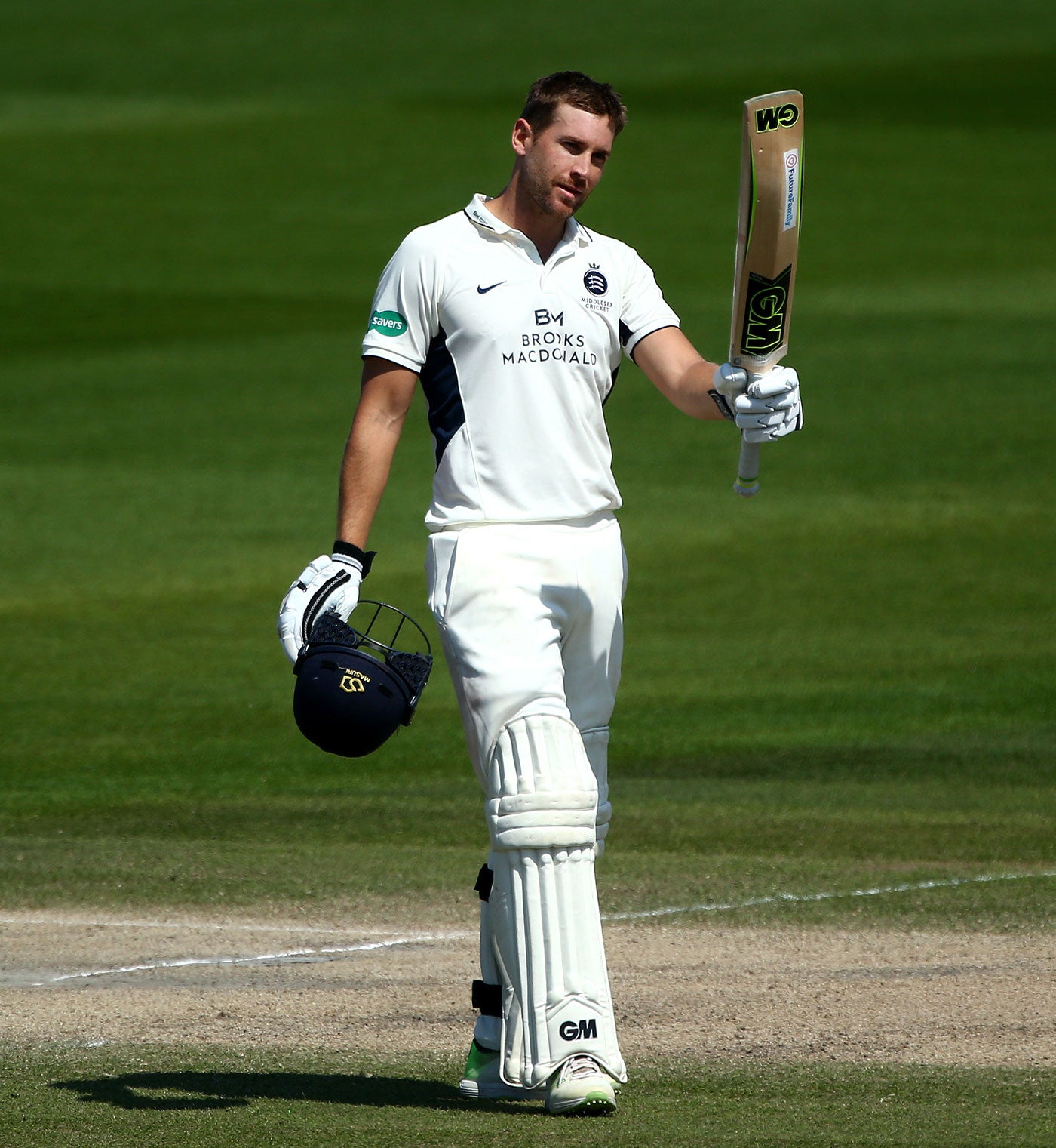 Dawid Hits Championship Hundred