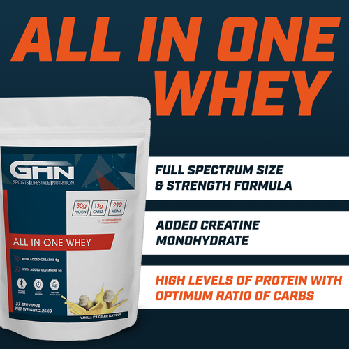 All In One Whey Protein - GH Nutrition