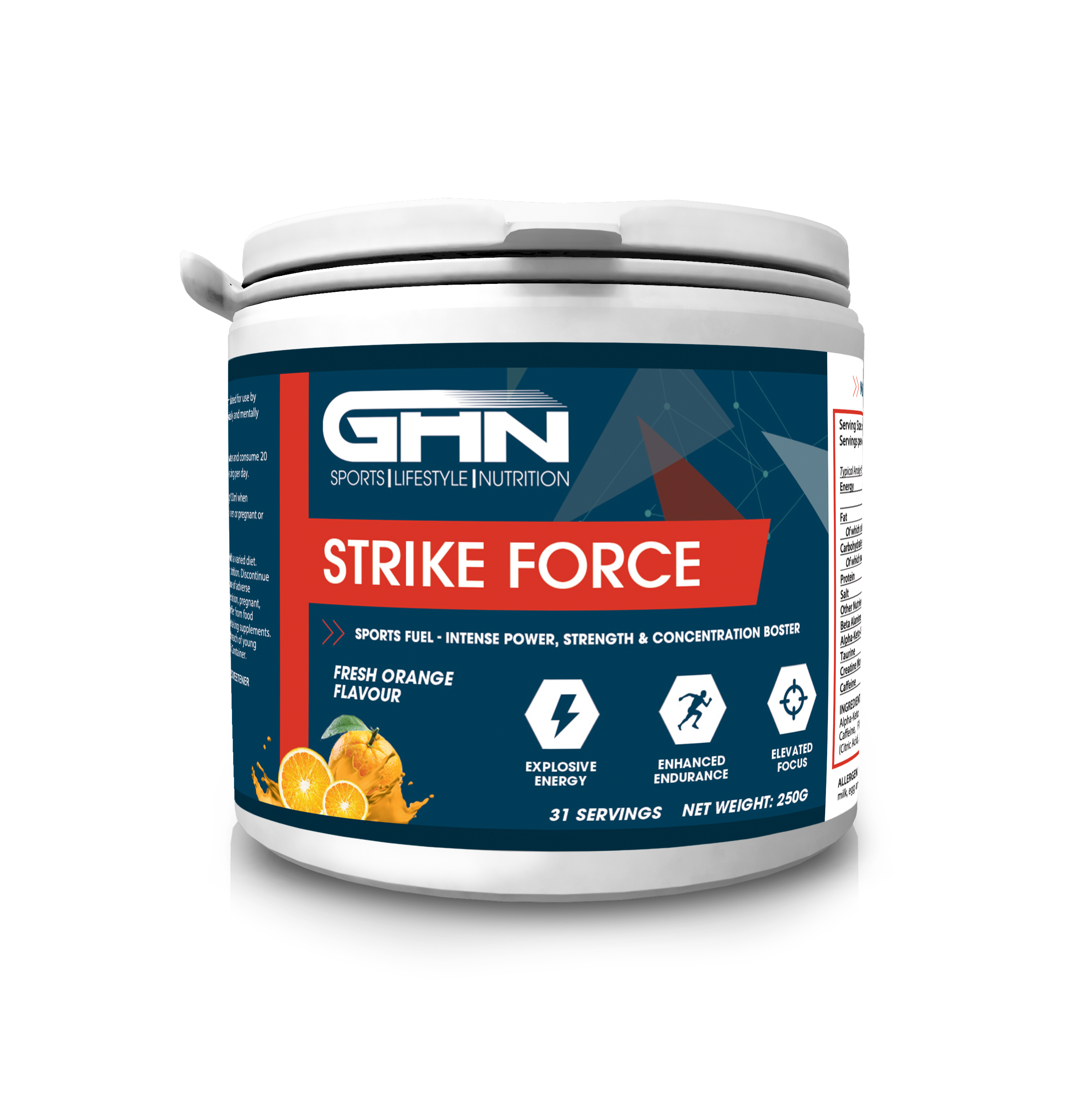 Strike Force Pre-Workout - GH Nutrition